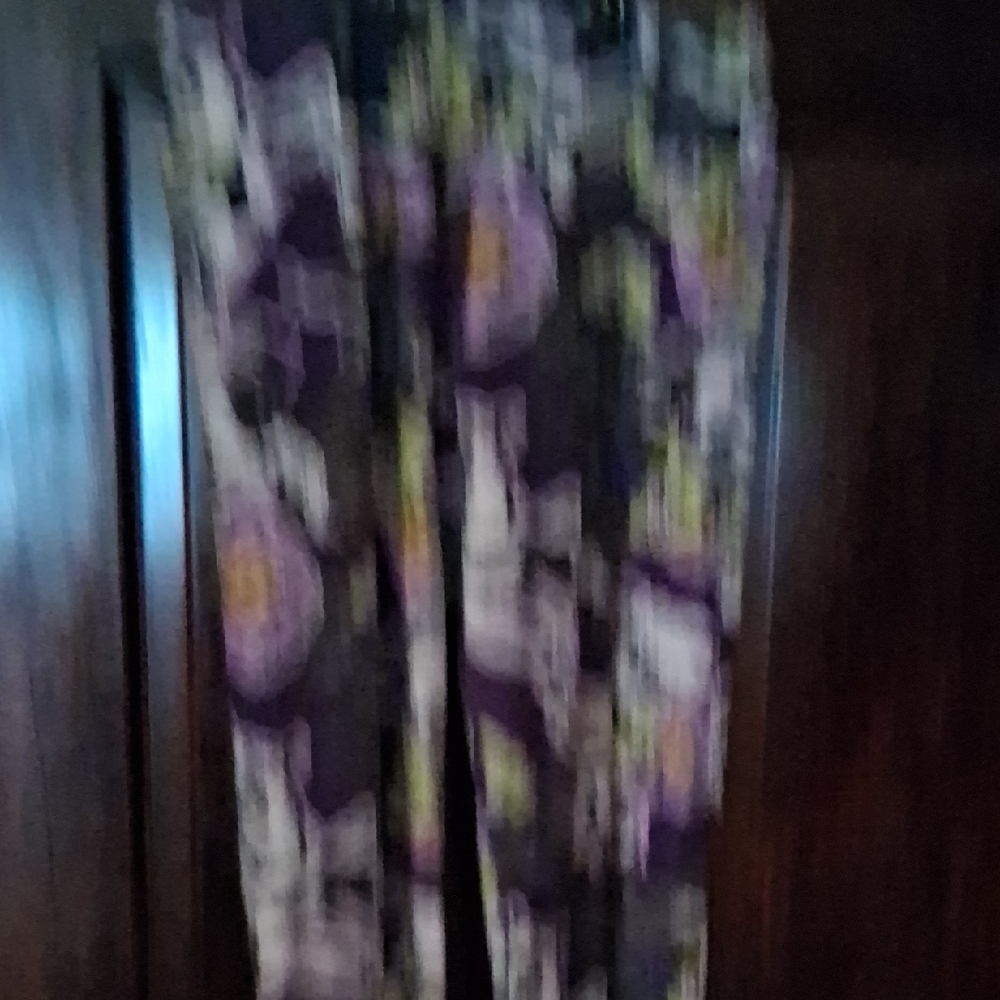 LuLaRoe Purple Floral Leggings